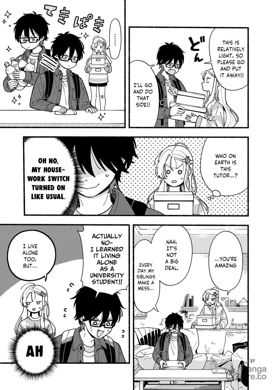 Ookami wa Tsuki ni Koi wo Suru Chapter 1 page 37 - 