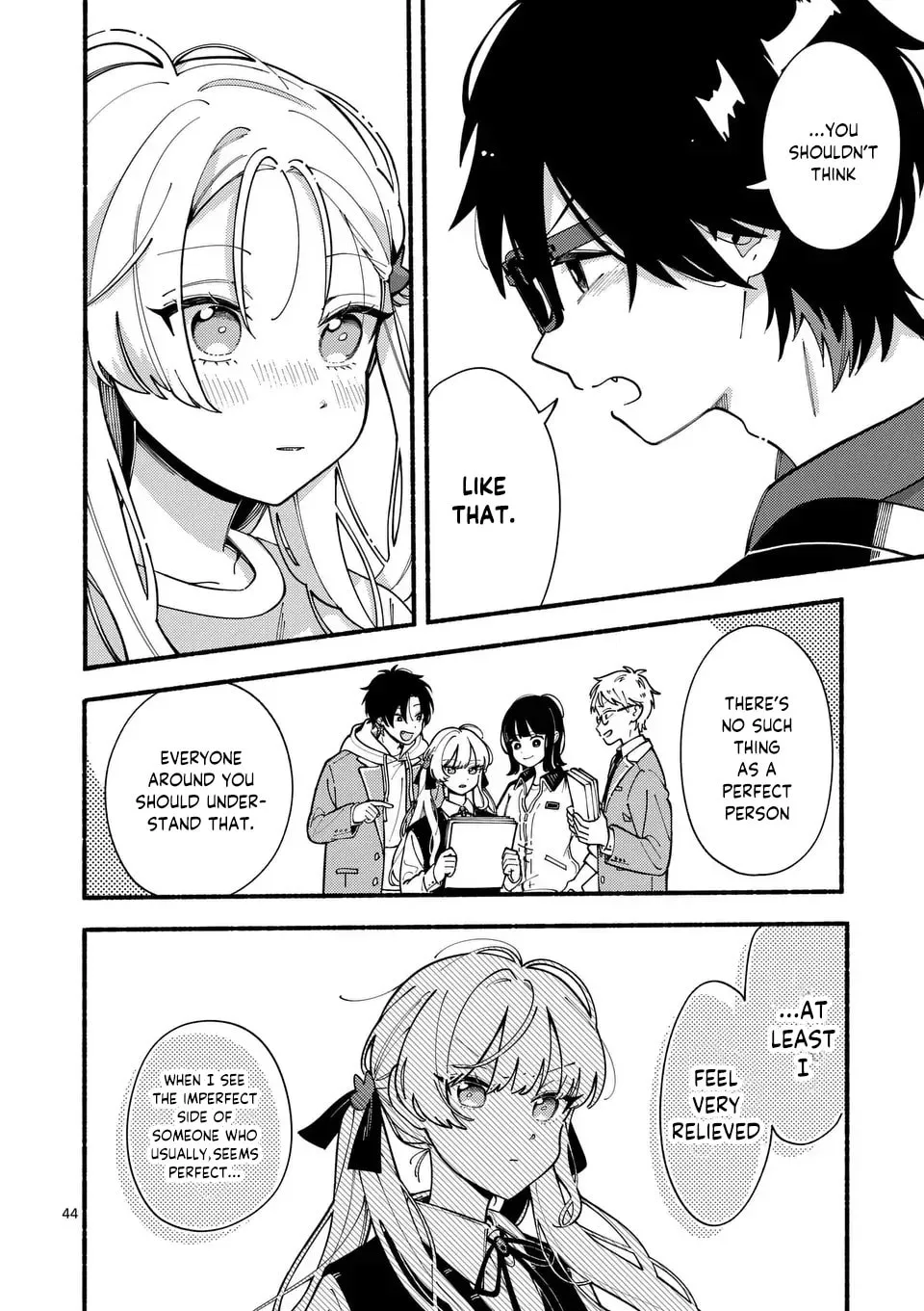 Ookami wa Tsuki ni Koi wo Suru Chapter 1 page 44 - 