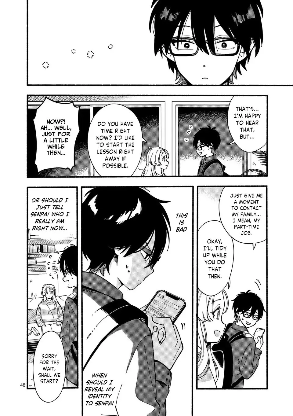 Ookami wa Tsuki ni Koi wo Suru Chapter 1 page 48 - 
