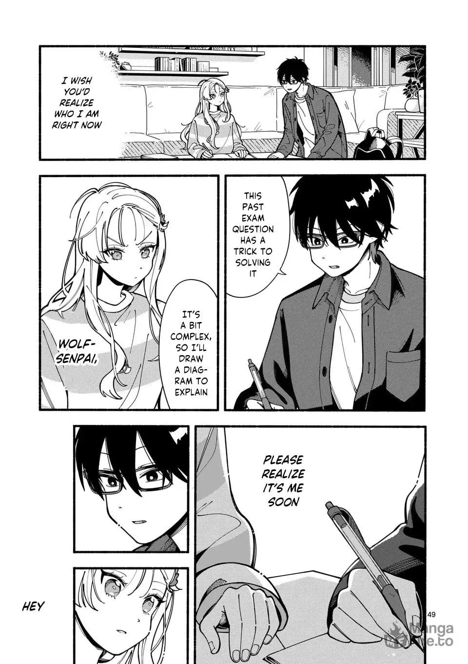 Ookami wa Tsuki ni Koi wo Suru Chapter 1 page 49 - 
