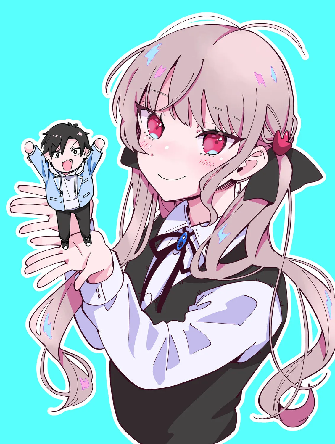 Ookami wa Tsuki ni Koi wo Suru Chapter 10.1 page 3 - 