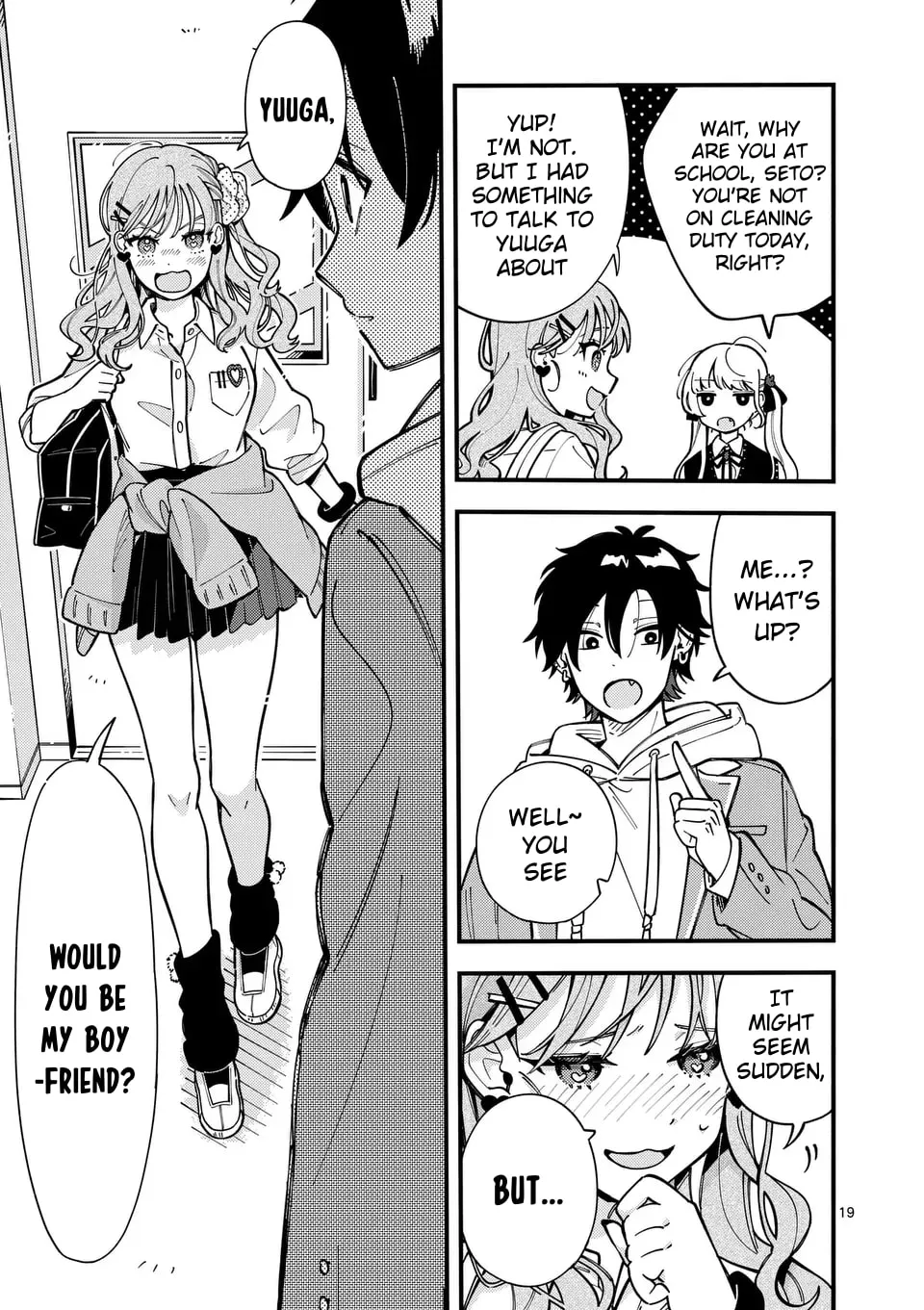 Ookami wa Tsuki ni Koi wo Suru Chapter 10 page 19 - 
