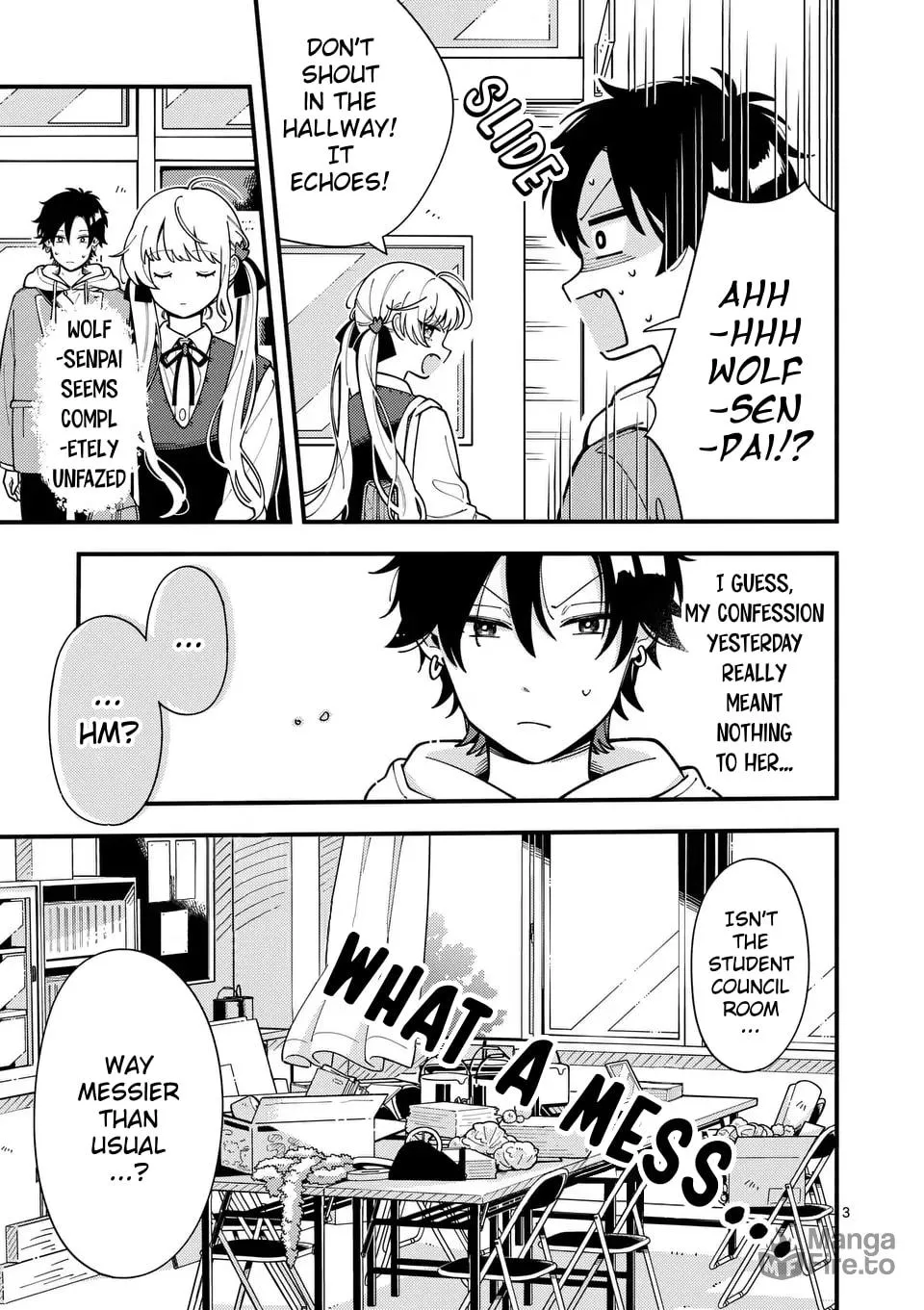 Ookami wa Tsuki ni Koi wo Suru Chapter 10 page 3 - 