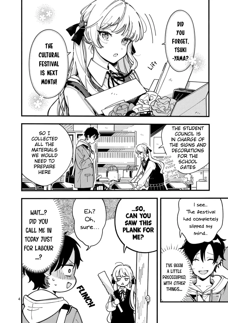 Ookami wa Tsuki ni Koi wo Suru Chapter 10 page 4 - 
