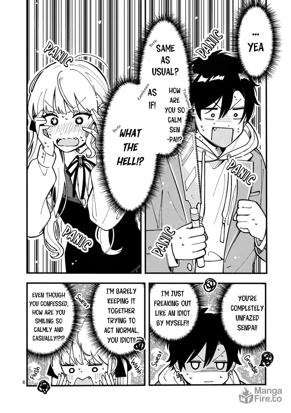 Ookami wa Tsuki ni Koi wo Suru Chapter 10 page 6 - 