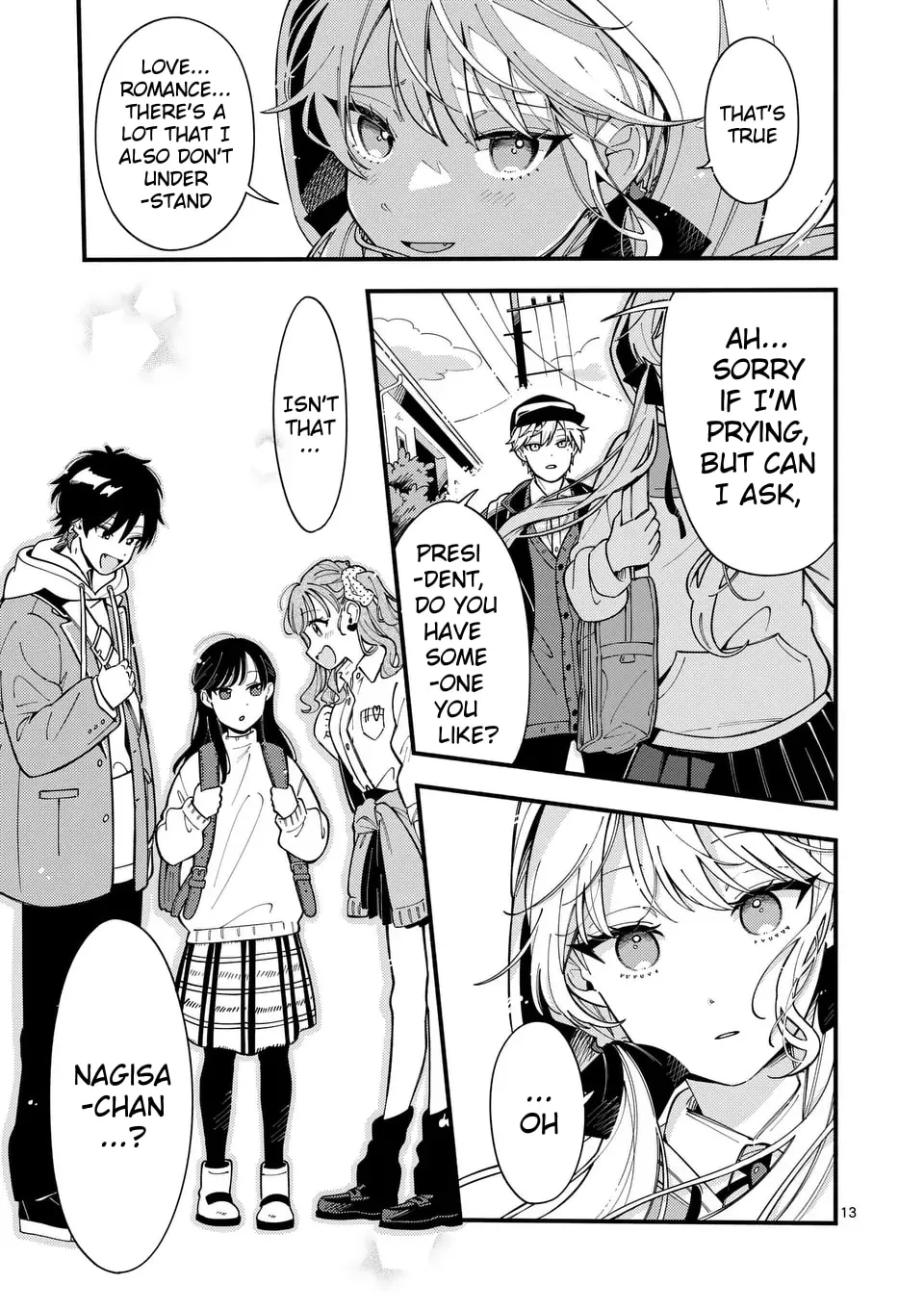 Ookami wa Tsuki ni Koi wo Suru Chapter 11 page 13 - 