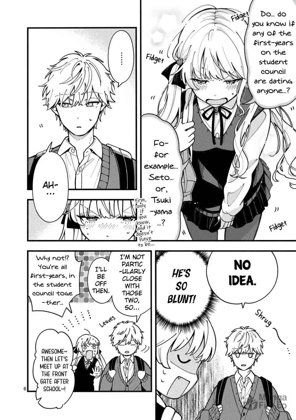Ookami wa Tsuki ni Koi wo Suru Chapter 11 page 6 - 