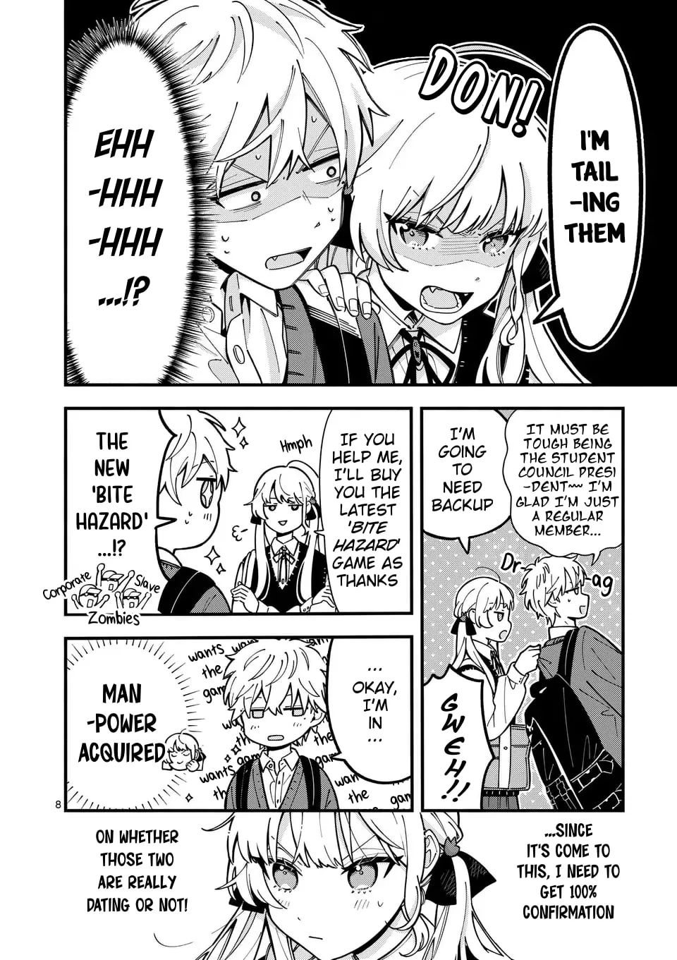 Ookami wa Tsuki ni Koi wo Suru Chapter 11 page 8 - 