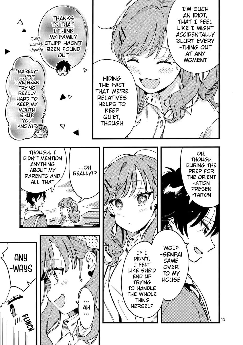 Ookami wa Tsuki ni Koi wo Suru Chapter 12 page 13 - 