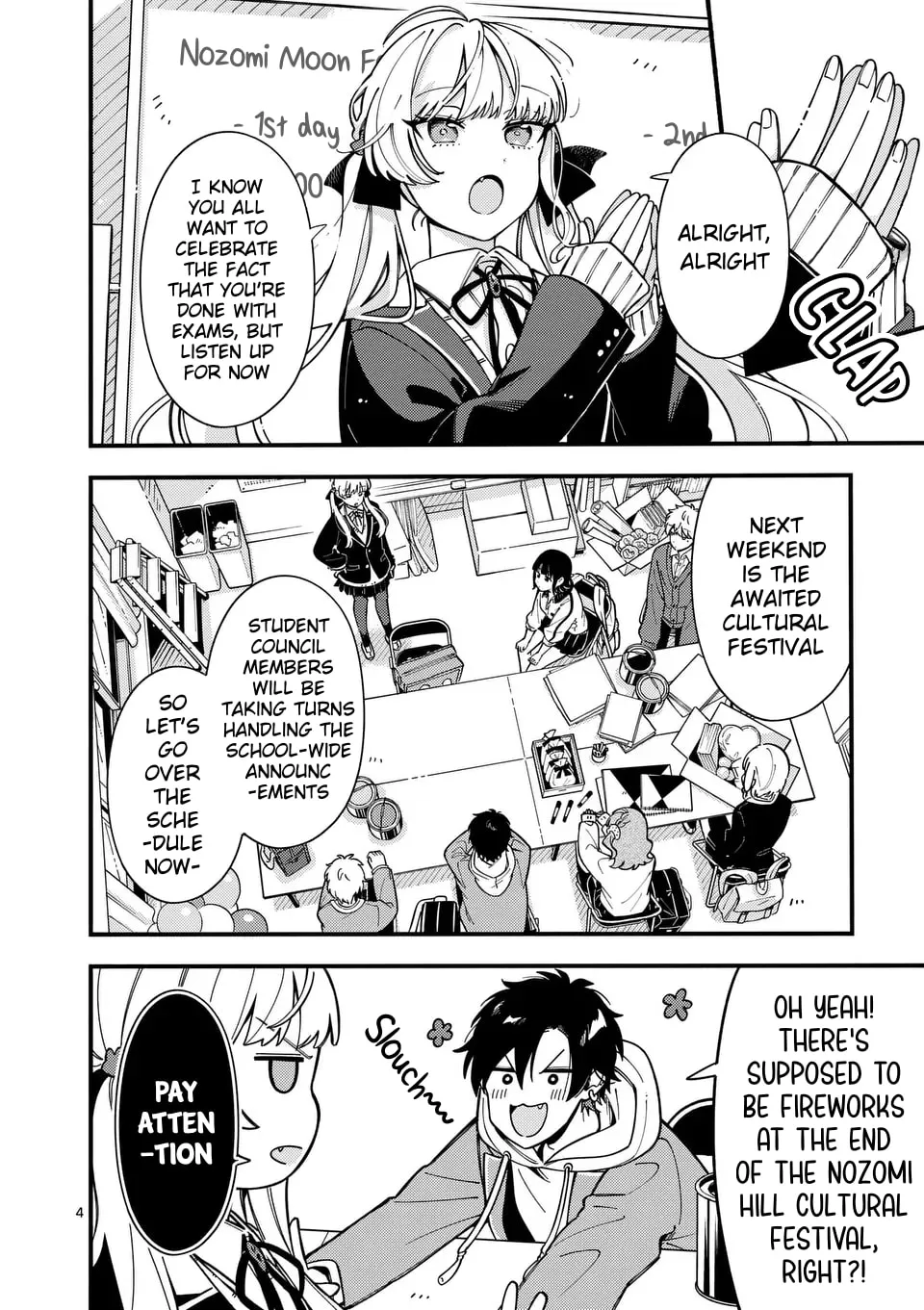 Ookami wa Tsuki ni Koi wo Suru Chapter 13 page 4 - 