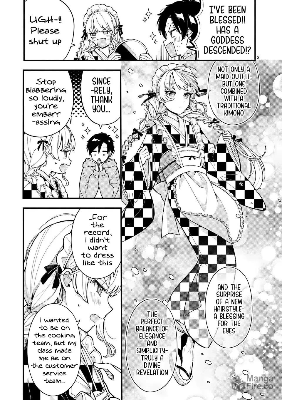 Ookami wa Tsuki ni Koi wo Suru Chapter 14 page 3 - 