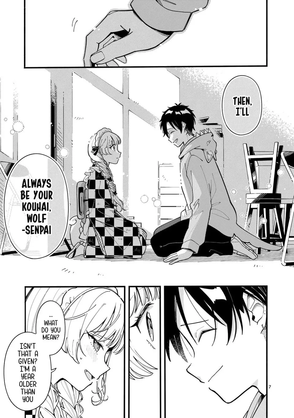 Ookami wa Tsuki ni Koi wo Suru Chapter 17 page 8 - 