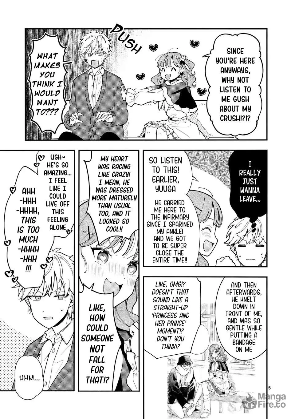 Ookami wa Tsuki ni Koi wo Suru Chapter 21 page 5 - 