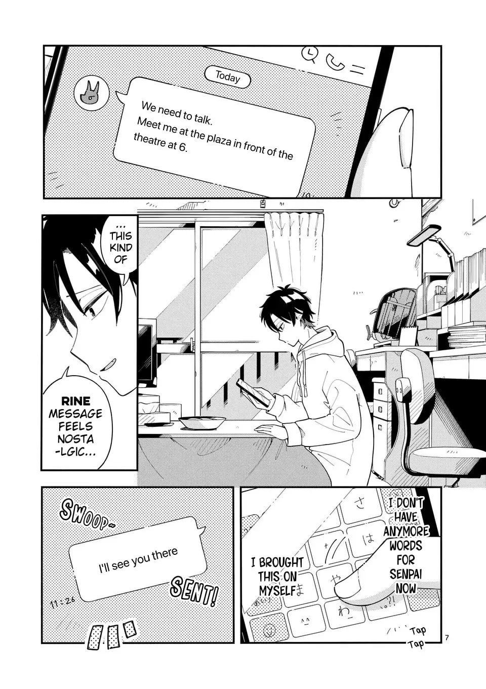 Ookami wa Tsuki ni Koi wo Suru Chapter 25 page 7 - 