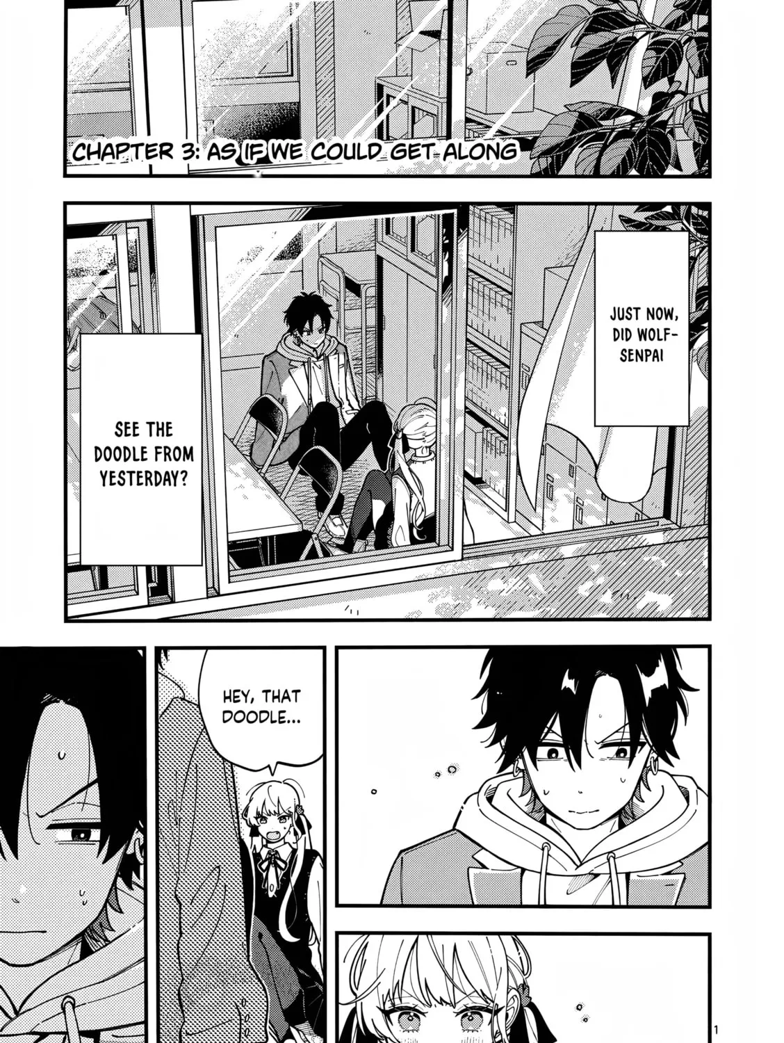 Ookami wa Tsuki ni Koi wo Suru Chapter 3 page 3 - 