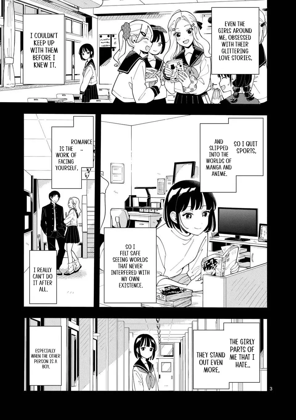 Ookami wa Tsuki ni Koi wo Suru Chapter 32 page 3 - 