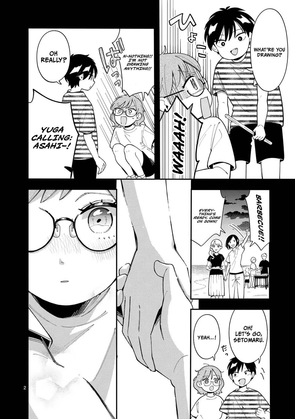 Ookami wa Tsuki ni Koi wo Suru Chapter 35 page 2 - 