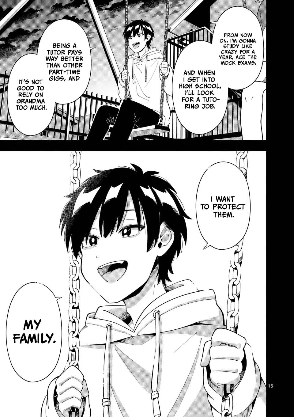 Ookami wa Tsuki ni Koi wo Suru Chapter 35 page 15 - 