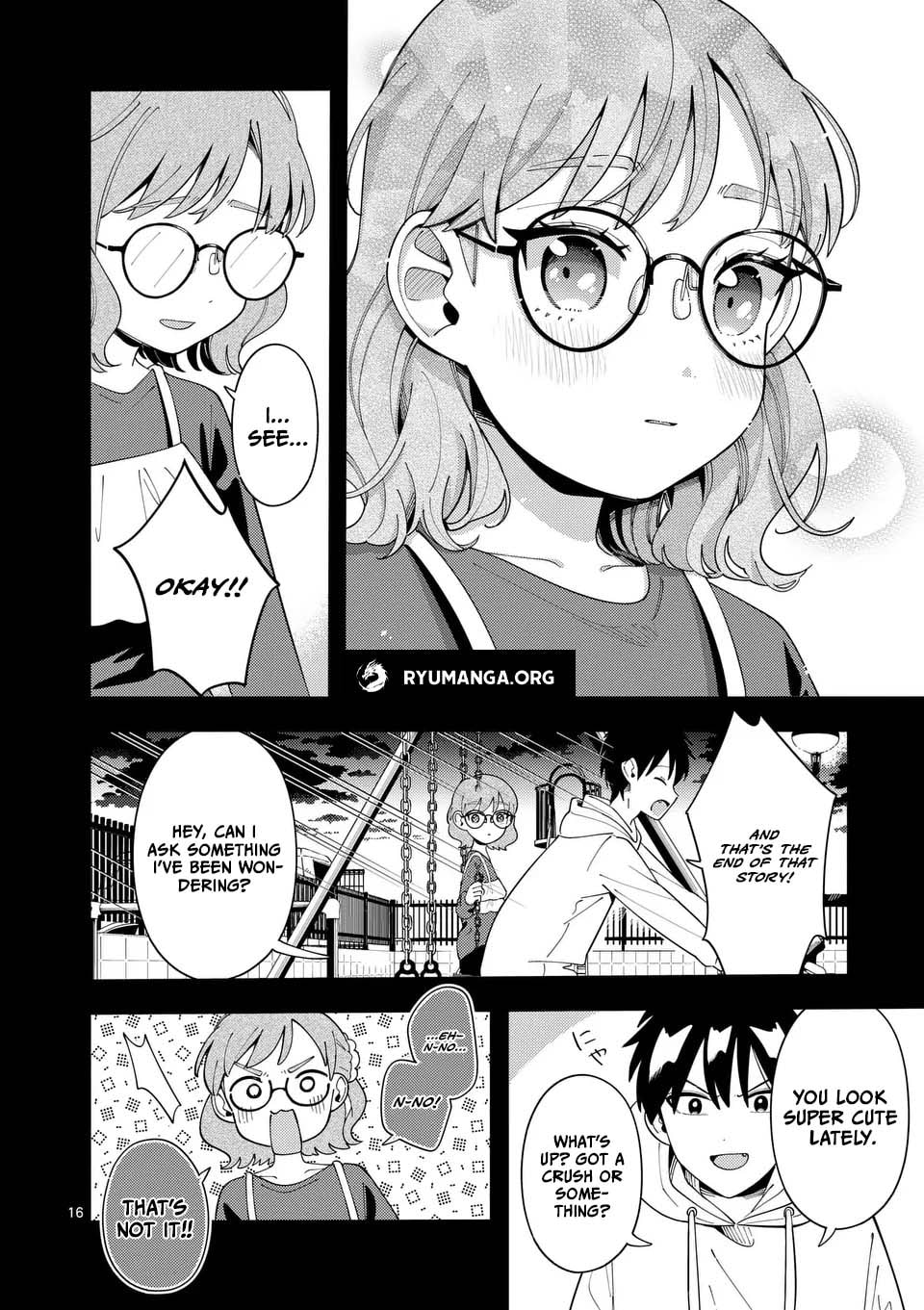 Ookami wa Tsuki ni Koi wo Suru Chapter 35 page 16 - 