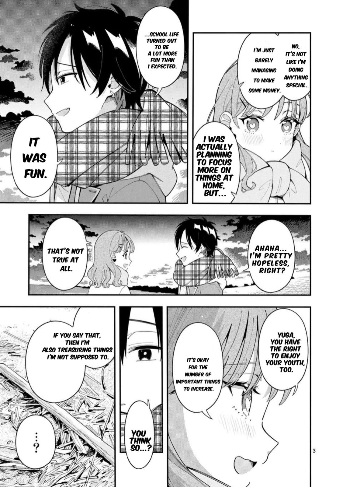Ookami wa Tsuki ni Koi wo Suru Chapter 36 page 3 - 