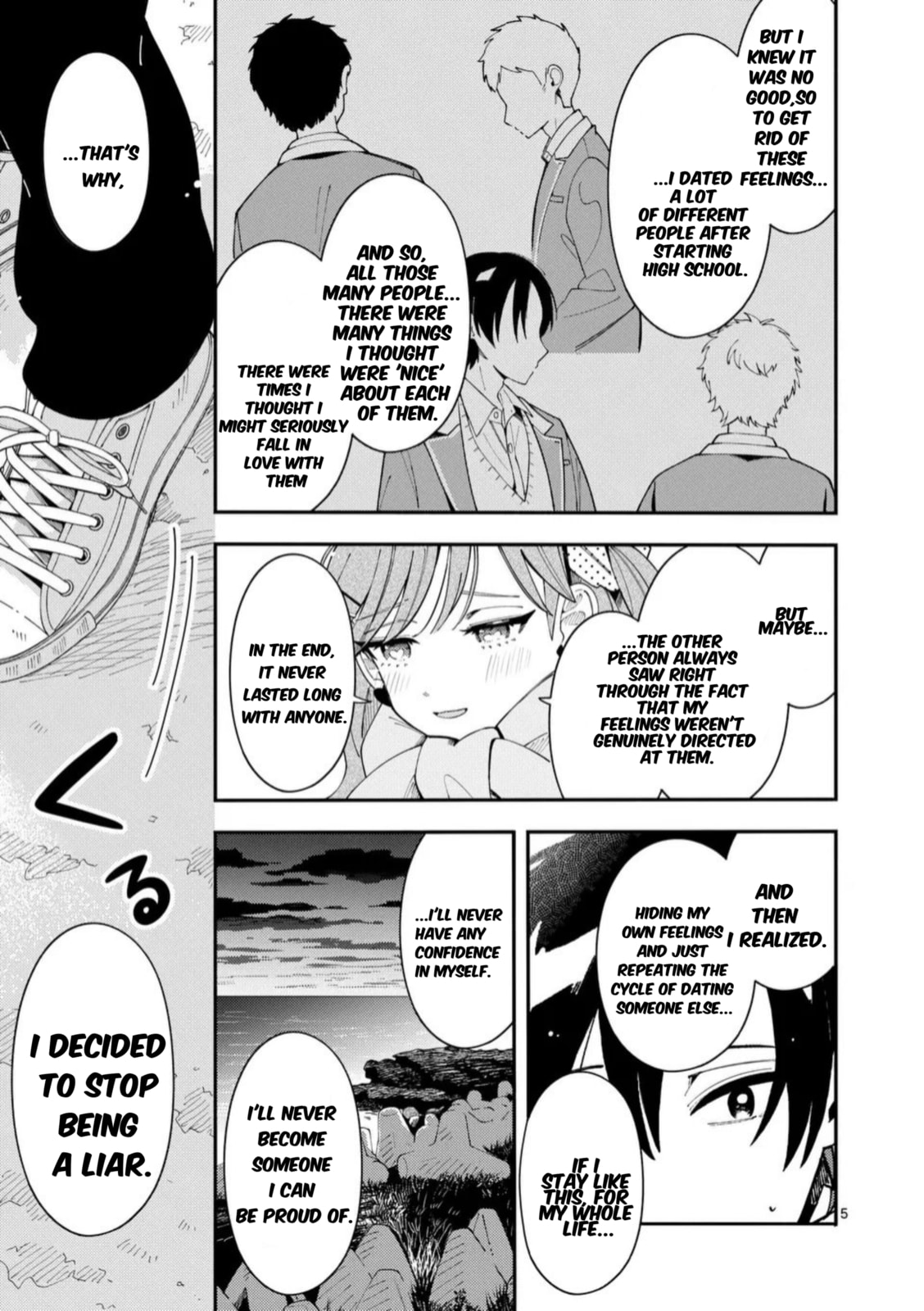 Ookami wa Tsuki ni Koi wo Suru Chapter 36 page 5 - 
