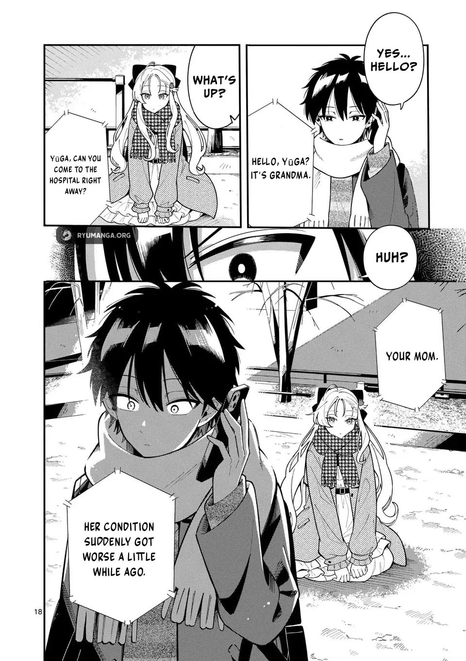 Ookami wa Tsuki ni Koi wo Suru Chapter 39 page 18 - 