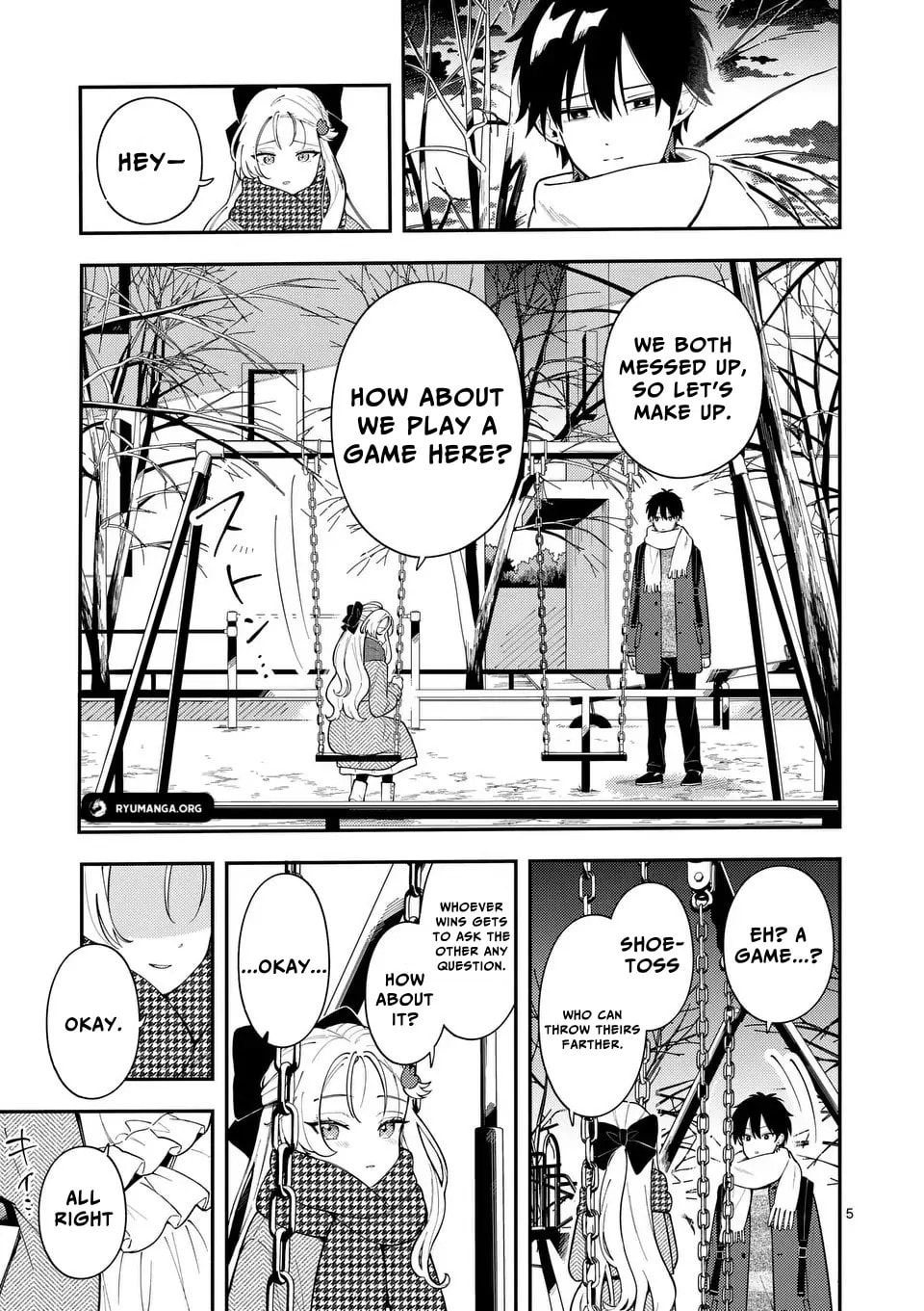 Ookami wa Tsuki ni Koi wo Suru Chapter 39 page 5 - 