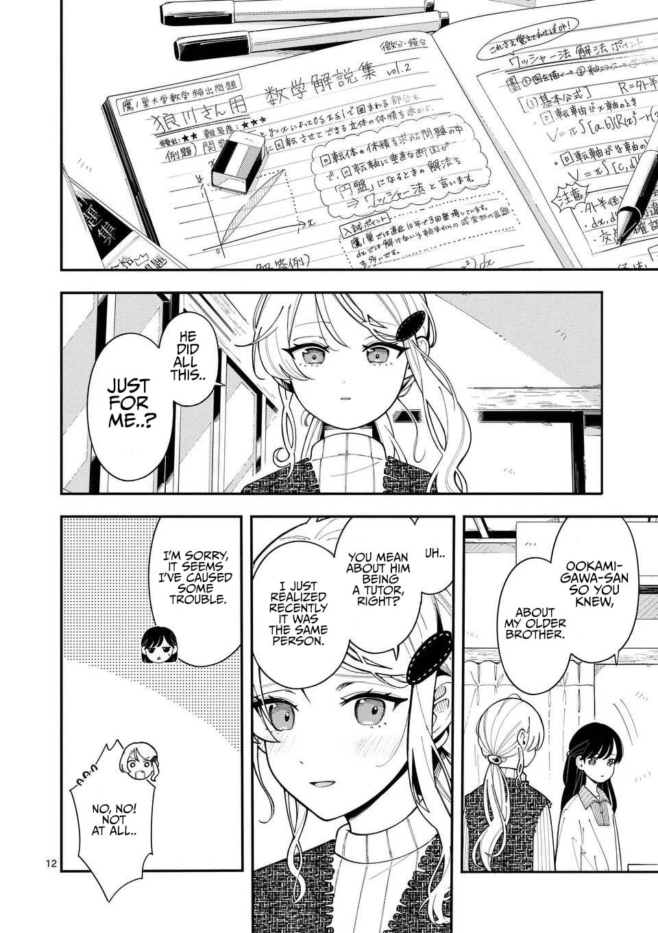 Ookami wa Tsuki ni Koi wo Suru Chapter 40 page 12 - 