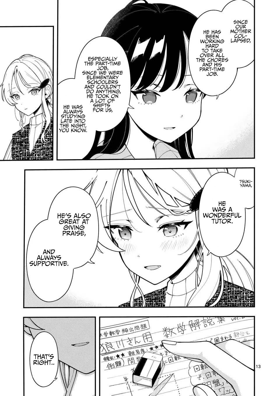Ookami wa Tsuki ni Koi wo Suru Chapter 40 page 13 - 