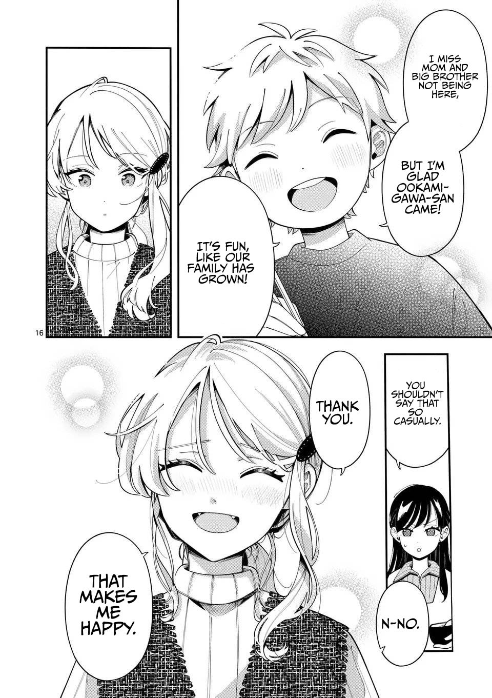 Ookami wa Tsuki ni Koi wo Suru Chapter 40 page 16 - 