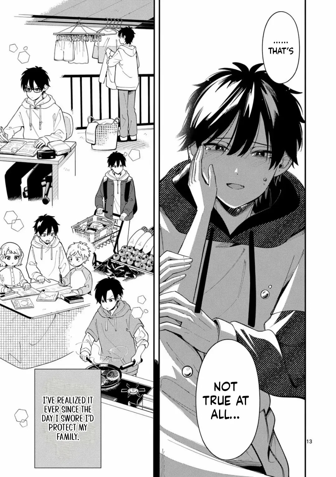 Ookami wa Tsuki ni Koi wo Suru Chapter 41 page 13 - 