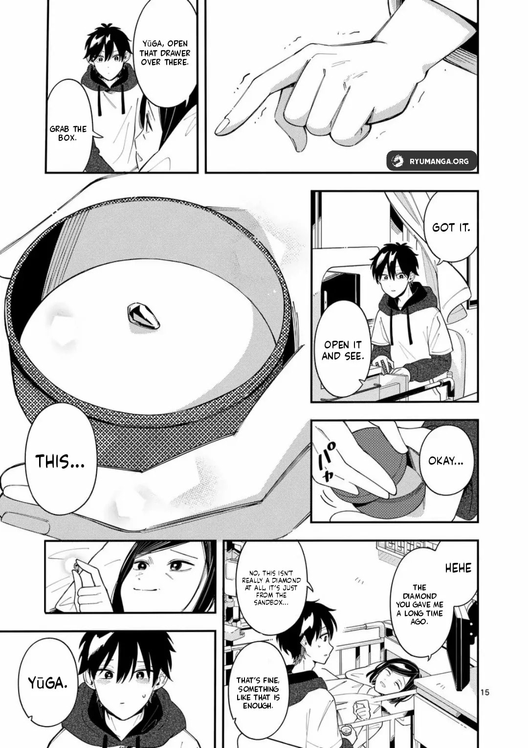 Ookami wa Tsuki ni Koi wo Suru Chapter 41 page 15 - 