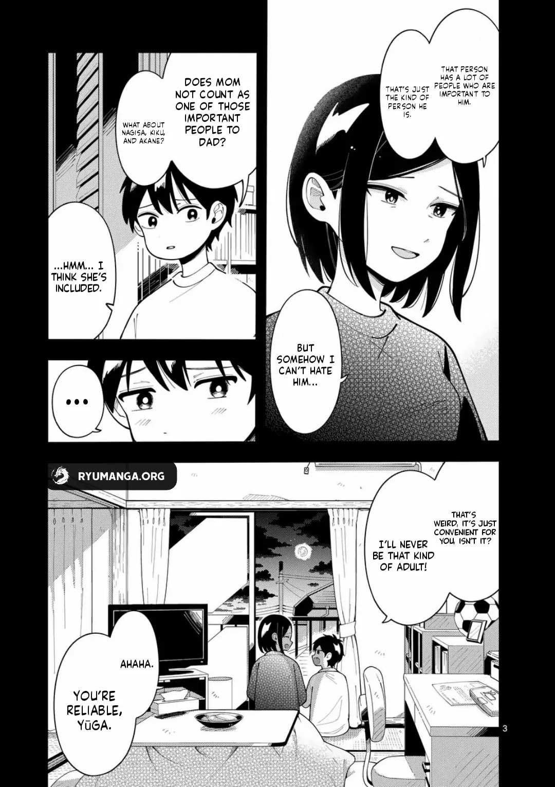 Ookami wa Tsuki ni Koi wo Suru Chapter 41 page 3 - 