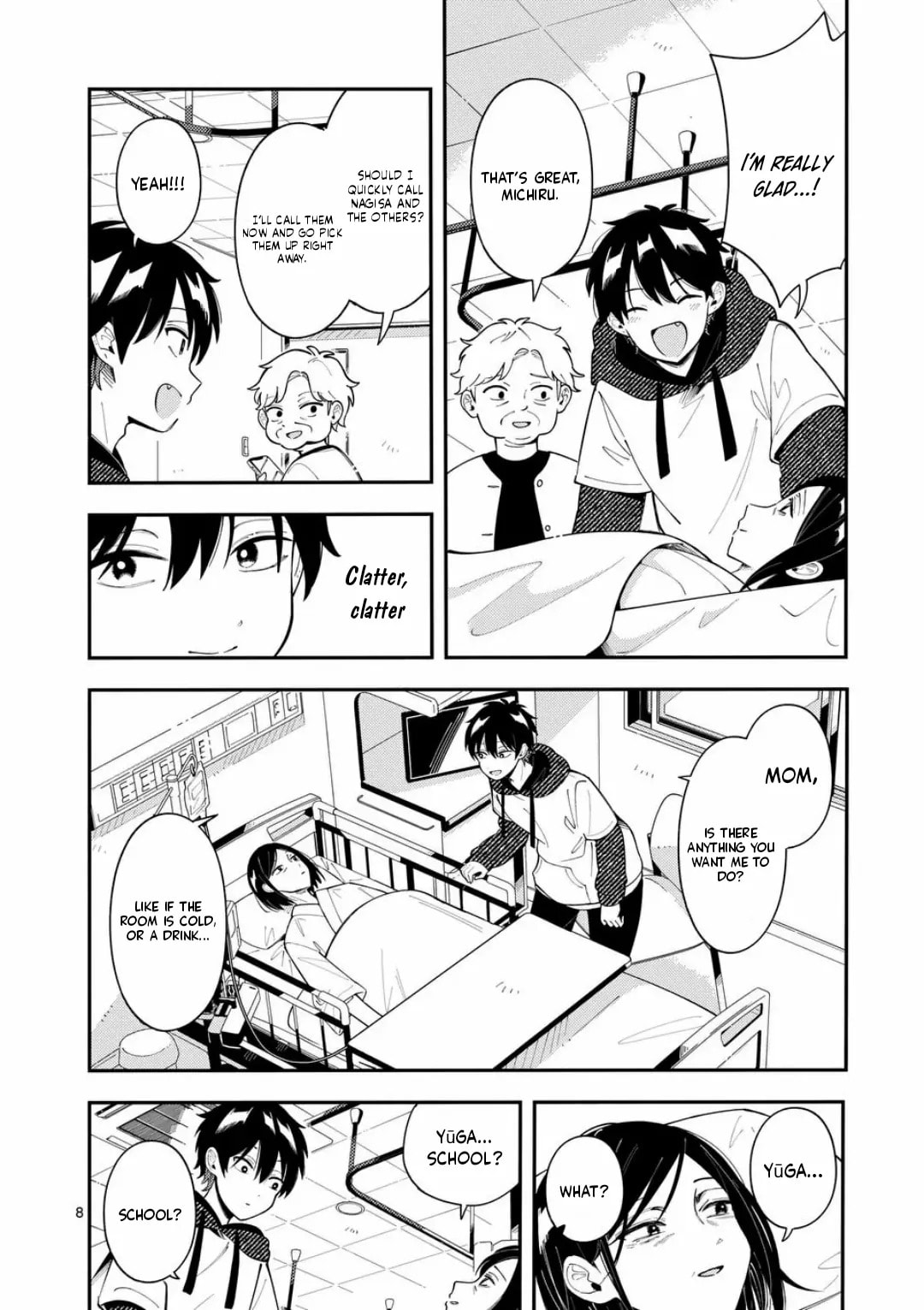 Ookami wa Tsuki ni Koi wo Suru Chapter 41 page 8 - 