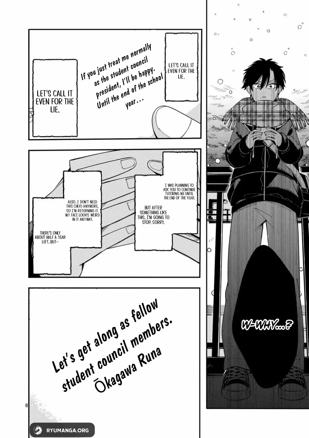 Ookami wa Tsuki ni Koi wo Suru Chapter 42 page 8 - 