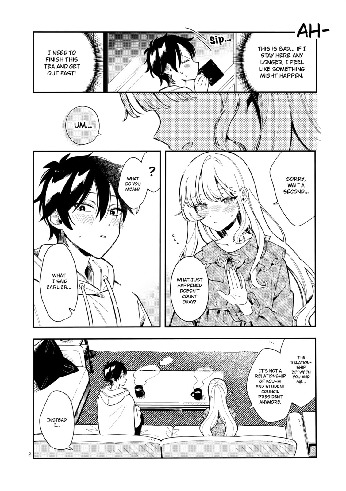 Ookami wa Tsuki ni Koi wo Suru Chapter 44 page 2 - 