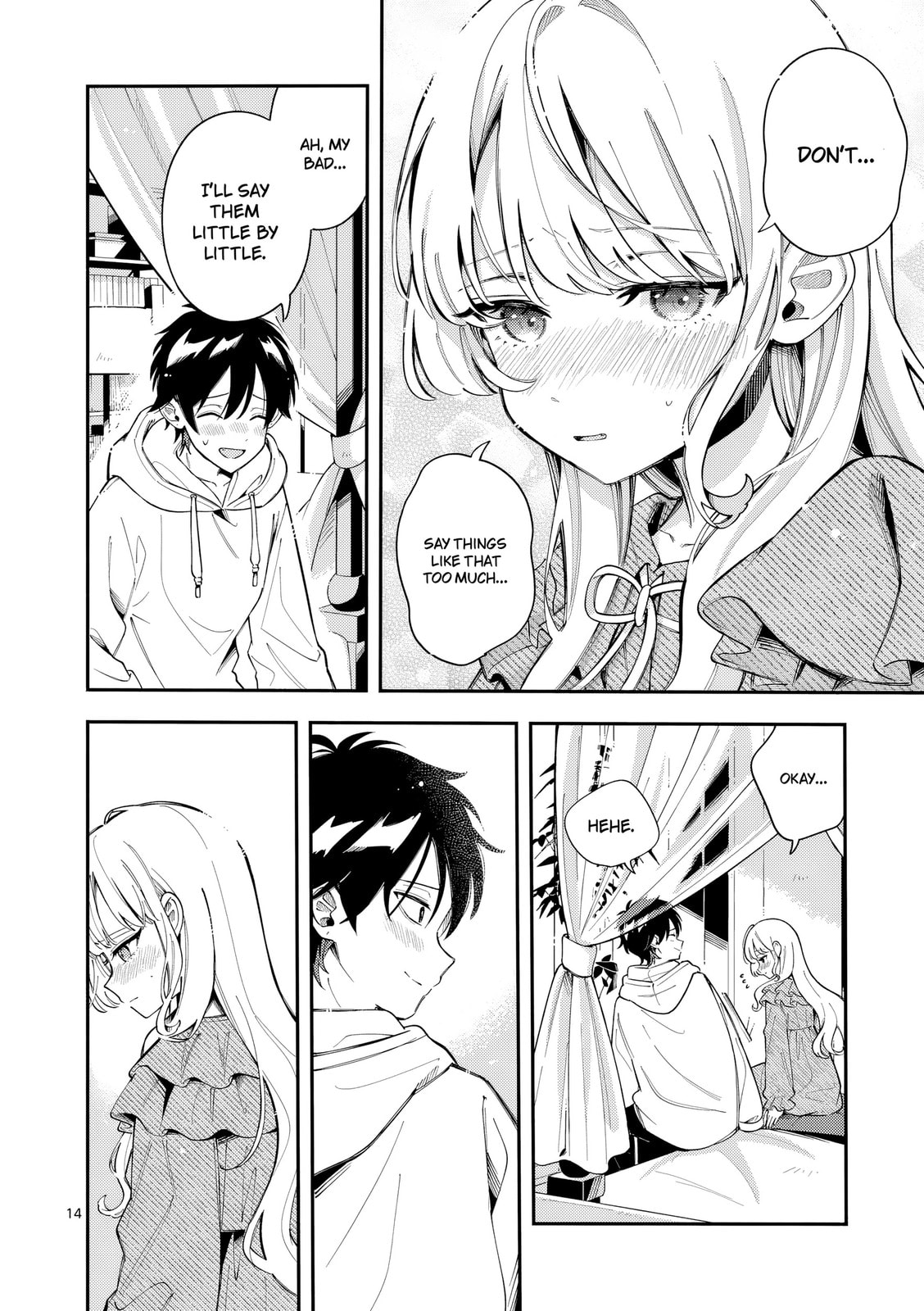 Ookami wa Tsuki ni Koi wo Suru Chapter 44 page 14 - 