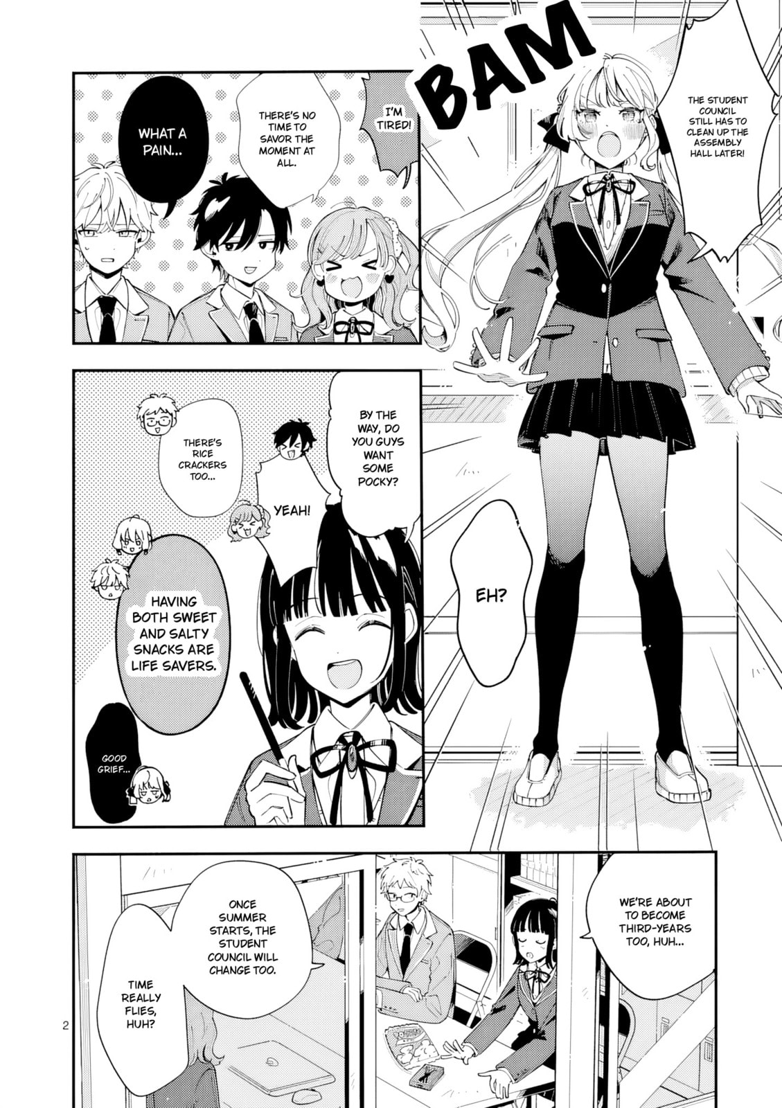 Ookami wa Tsuki ni Koi wo Suru Chapter 45 page 2 - 