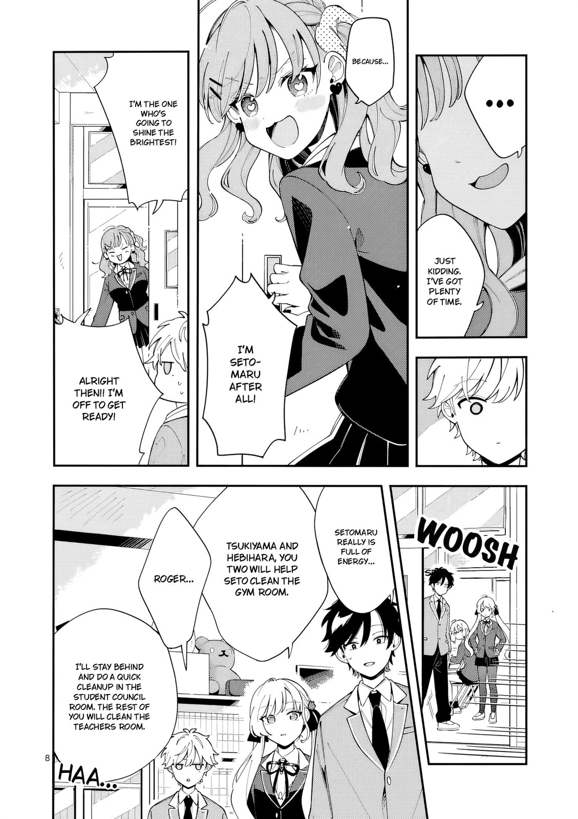 Ookami wa Tsuki ni Koi wo Suru Chapter 45 page 8 - 