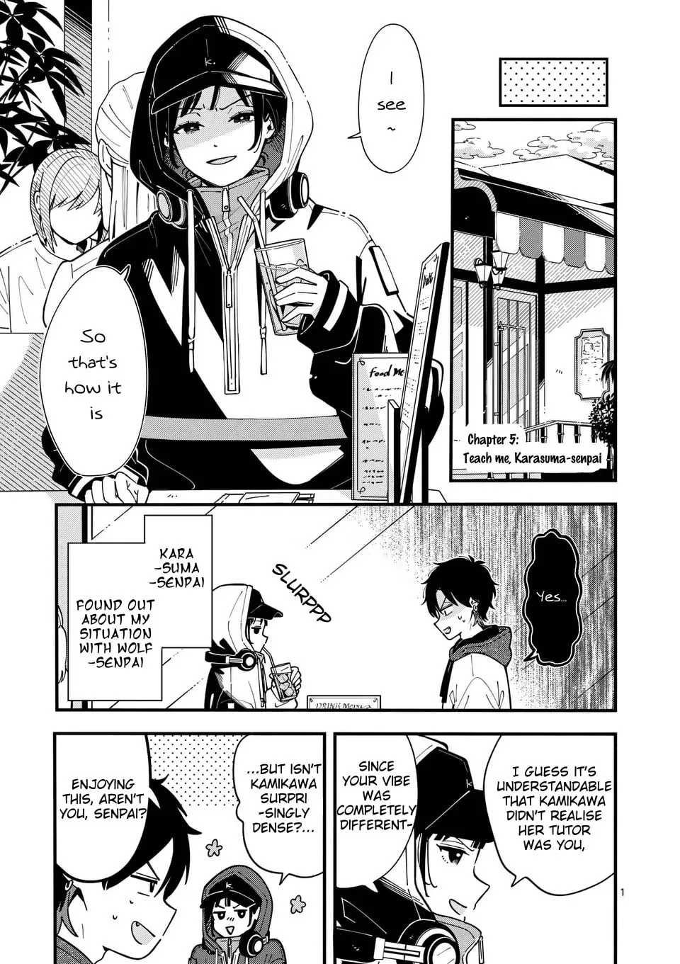 Ookami wa Tsuki ni Koi wo Suru Chapter 5 page 1 - 