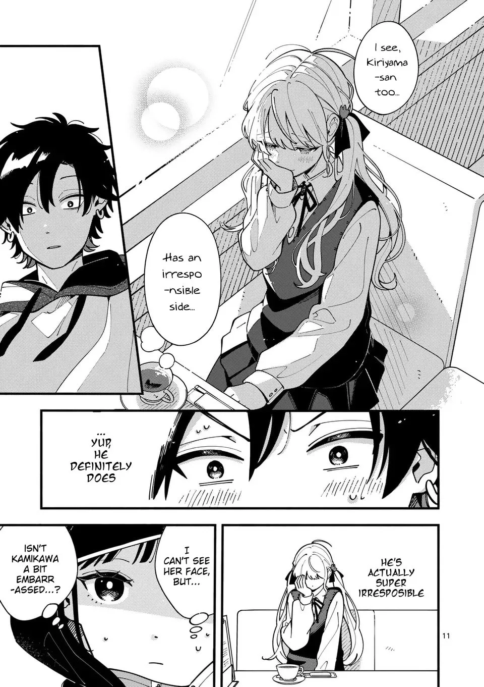 Ookami wa Tsuki ni Koi wo Suru Chapter 5 page 11 - 