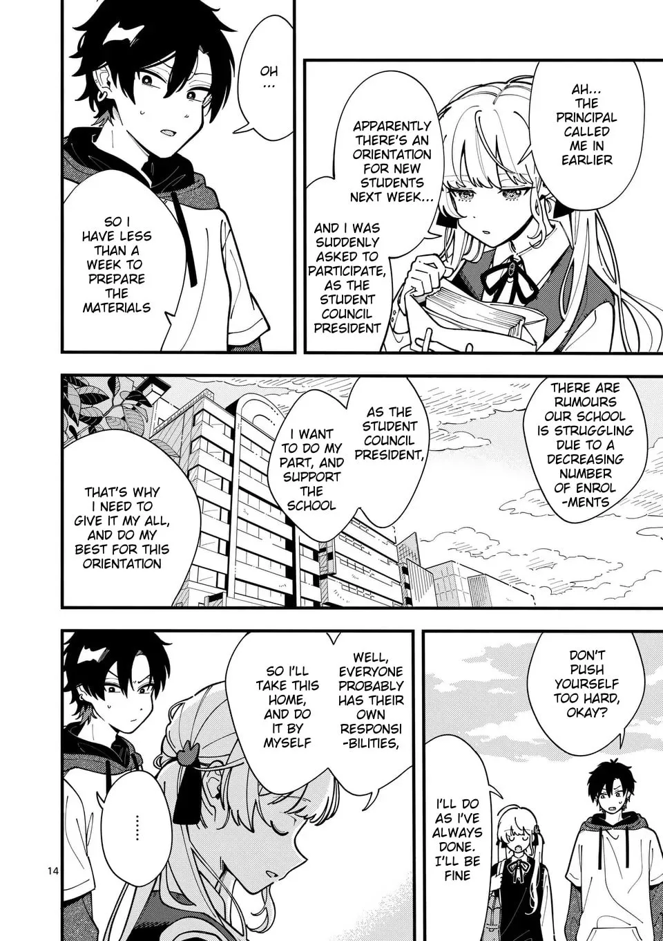 Ookami wa Tsuki ni Koi wo Suru Chapter 5 page 14 - 