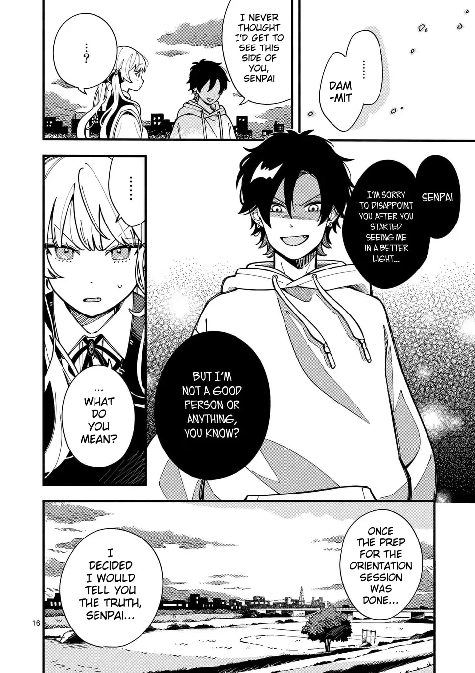 Ookami wa Tsuki ni Koi wo Suru Chapter 6 page 16 - 
