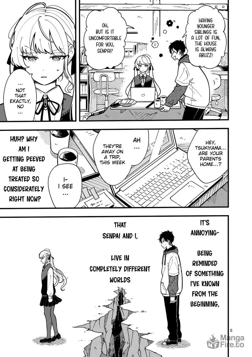 Ookami wa Tsuki ni Koi wo Suru Chapter 6 page 5 - 