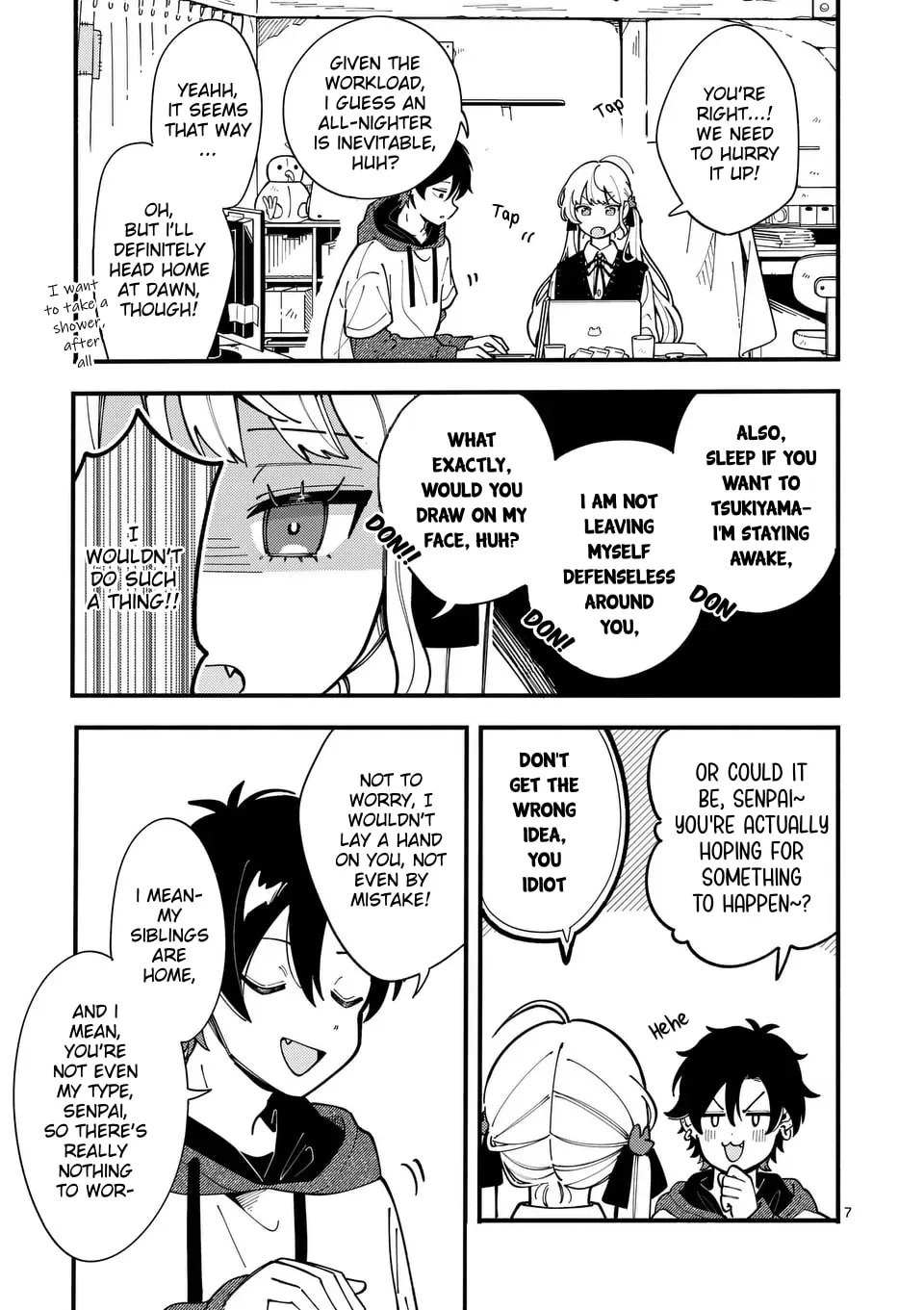 Ookami wa Tsuki ni Koi wo Suru Chapter 6 page 7 - 