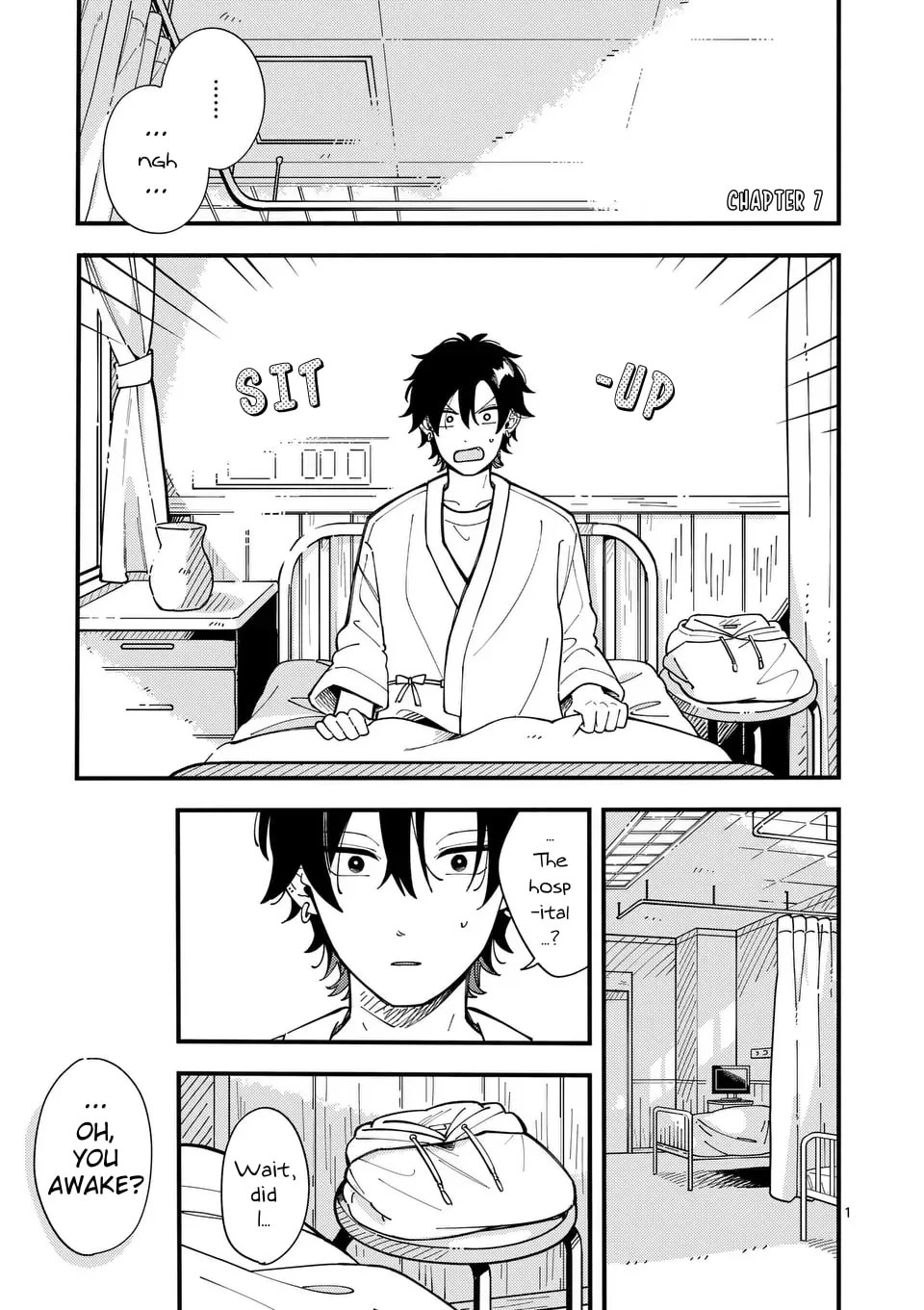 Ookami wa Tsuki ni Koi wo Suru Chapter 7 page 1 - 