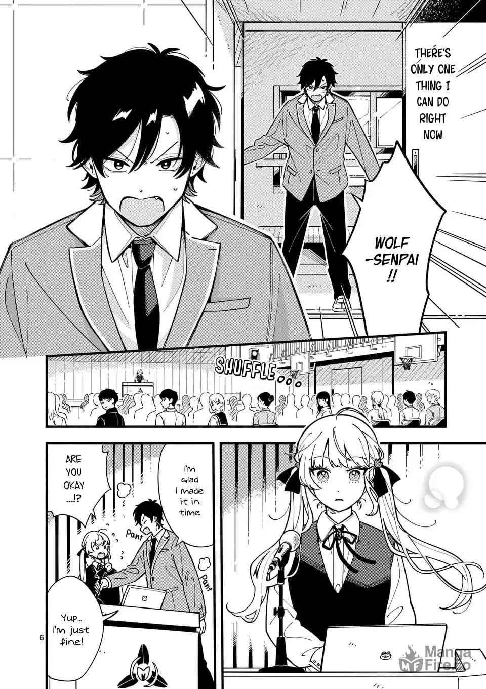 Ookami wa Tsuki ni Koi wo Suru Chapter 7 page 6 - 