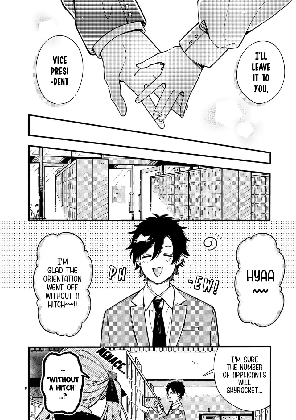 Ookami wa Tsuki ni Koi wo Suru Chapter 7 page 8 - 
