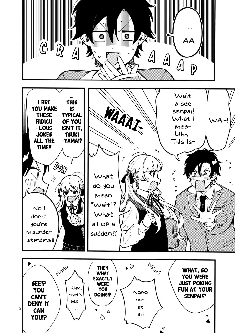 Ookami wa Tsuki ni Koi wo Suru Chapter 8 page 2 - 