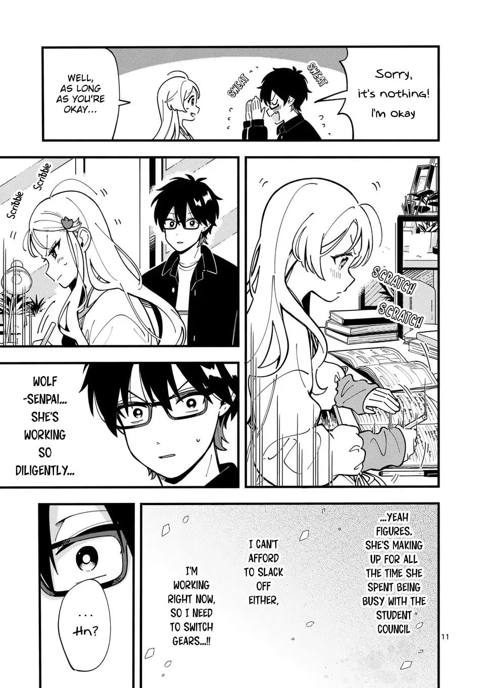 Ookami wa Tsuki ni Koi wo Suru Chapter 8 page 11 - 